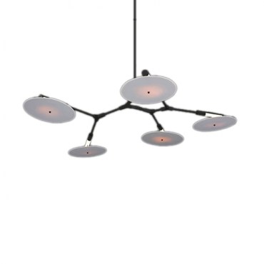 Подвесная люстра Branching Discs Black 05.06 12189